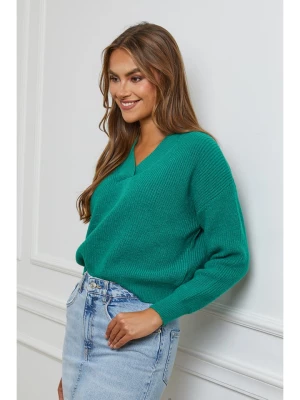 Soft Cashmere Sweter w kolorze zielonym rozmiar: 34/36