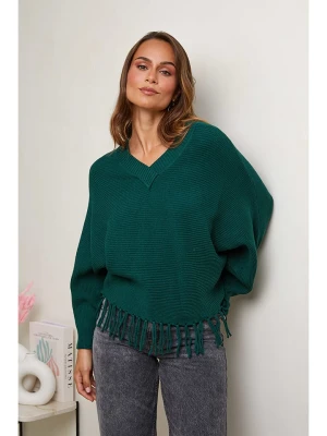 Zdjęcie produktu Soft Cashmere Sweter w kolorze zielonym rozmiar: 38/40