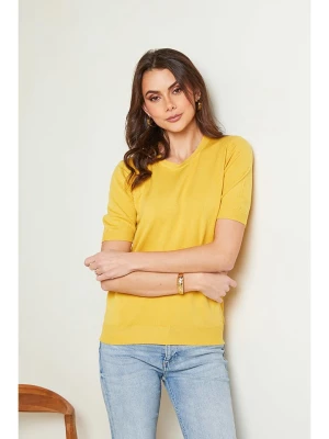 Soft Cashmere Sweter w kolorze żółtym rozmiar: 38/40