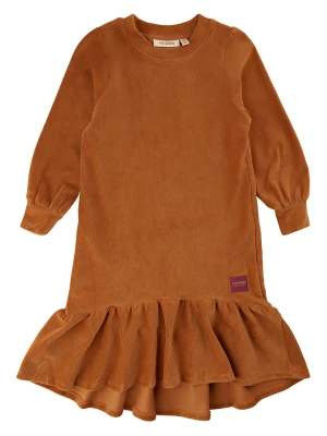 Soft Gallery Sukienka "Kayla Velvet" w kolorze jasnobrązowym rozmiar: 146
