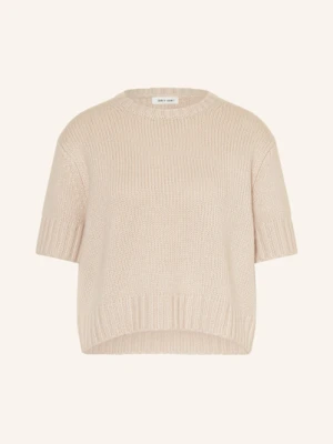 Soft Goat Dzianinowa Koszulka Z Kaszmiru beige