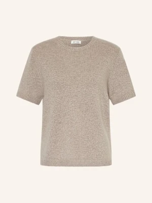 Soft Goat Dzianinowa Koszulka Z Kaszmiru grau