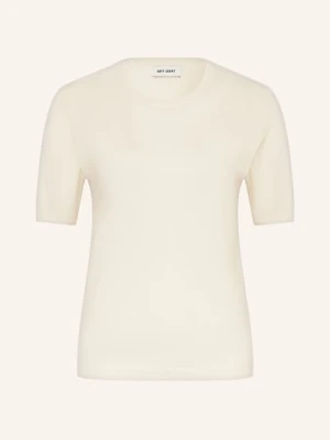 Soft Goat Dzianinowa Koszulka Z Kaszmiru weiss