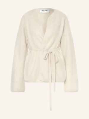 Soft Goat Dzianinowe Wdzianko Z Kaszmiru beige