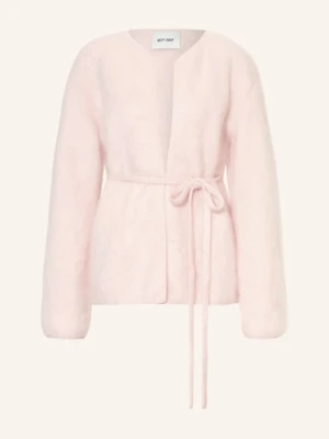 Soft Goat Dzianinowe Wdzianko Z Kaszmiru rosa