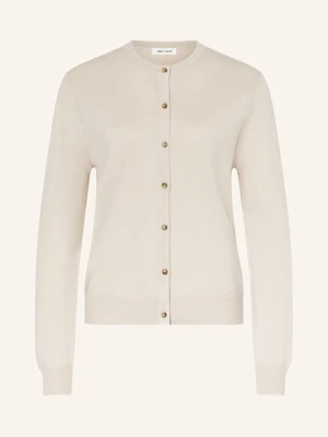 Soft Goat Kardigan Z Kaszmiru beige