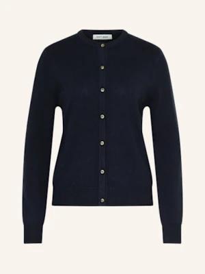 Soft Goat Kardigan Z Kaszmiru blau