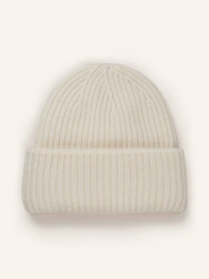 Soft Goat Kaszmirowa Czapka weiss