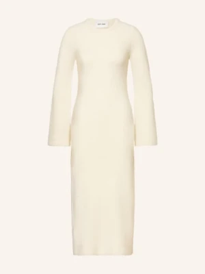 Soft Goat Sukienka Z Dzianiny Z Kaszmiru weiss