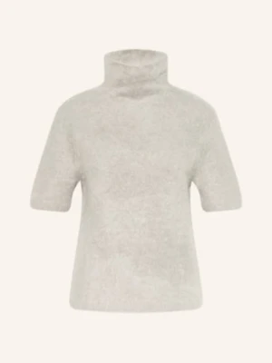 Soft Goat Sweter Z Dzianiny Kaszmirowej grau JASNOCZARY