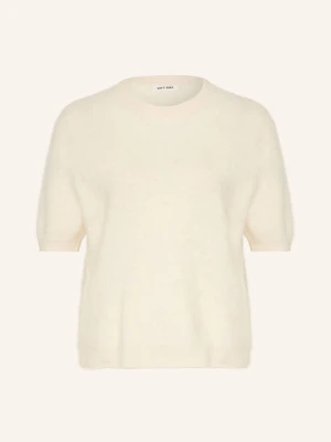 Soft Goat Sweter Z Dzianiny Kaszmirowej weiss BIAŁY