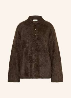 Soft Goat Sweter Z Kaszmiru braun