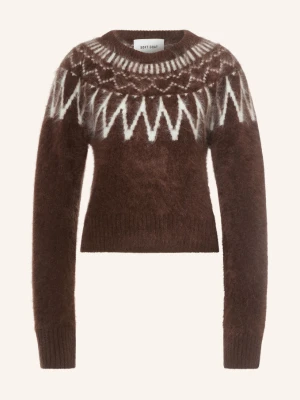 Soft Goat Sweter Z Kaszmiru braun
