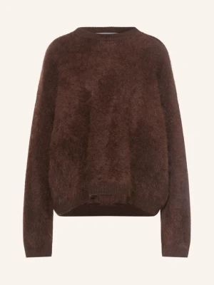 Soft Goat Sweter Z Kaszmiru braun CIEMNOBRĄZOWY
