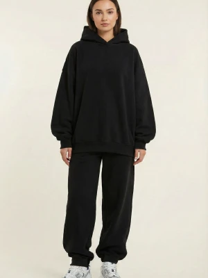 Soft Pants - czarne spodnie dresowe premium z wykończeniem anty-piling LAÏF