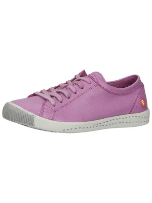 softinos Skórzane sneakersy w kolorze różowym rozmiar: 38