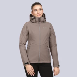 Softshell damski trekkingowy Hoora 2 brązowy Alpine Pro