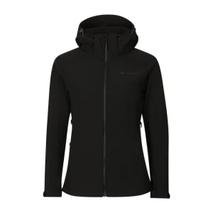 Softshell damski trekkingowy Hoora czarny Alpine Pro