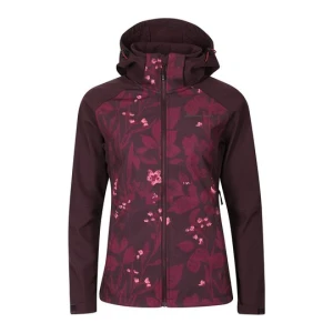 Softshell damski trekkingowy Hoora fioletowy Alpine Pro