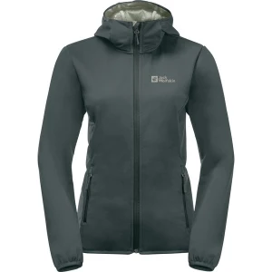 Softshell damski Windhain Hoody Jack Wolfskin