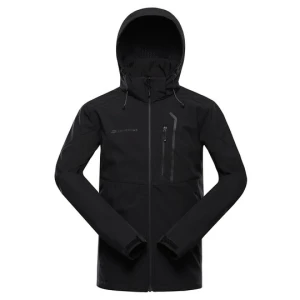 Softshell męski trekkingowy Geder czarny Alpine Pro