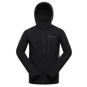 Softshell męski trekkingowy windbarrier 8000 Hoor Alpine Pro czarny