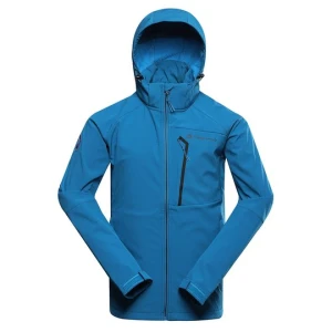 Softshell męski trekkingowy windbarrier 8000 Hoor Alpine Pro niebieski