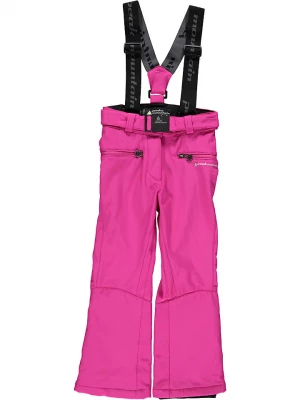 Peak Mountain Softshellowe spodnie narciarskie w kolorze różowym rozmiar: 98