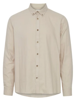 Solid Koszula 21107465 Beżowy Regular Fit