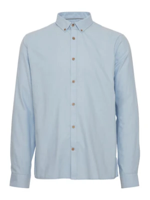 Solid Koszula 21107465 Niebieski Regular Fit