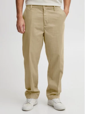 Solid Spodnie materiałowe 21107628 Beżowy Straight Fit