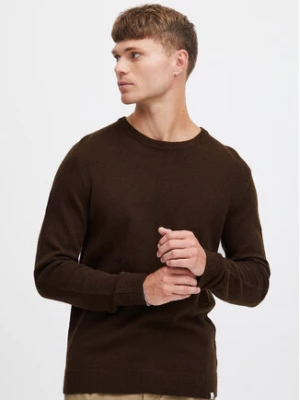 Solid Sweter 21107341 Brązowy Regular Fit