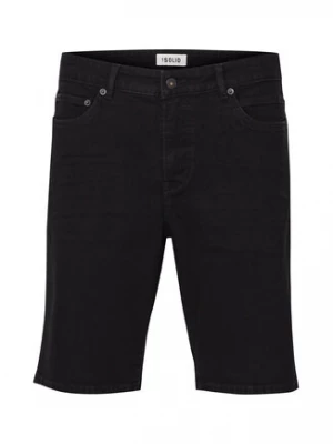 Solid Szorty jeansowe 21104982 Czarny Regular Fit