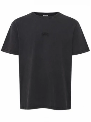 Solid T-Shirt 21107753 Czarny Regular Fit