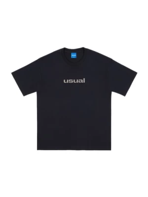 Solstice T-Shirt Czarna Bawełna Wiosna/Lato 2024 Usual