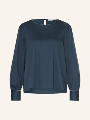 Soluzione Bluzka Z Ozdobnymi Perełkami blau