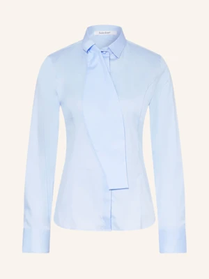 Soluzione Bluzka Z Wiązaniem Pod Szyją blau