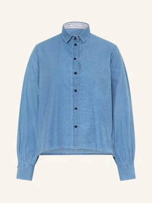 Soluzione Koszula W Stylu Jeansowym blau