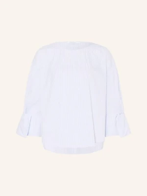 Soluzione Koszulka Z Dekoltem W Serek blau