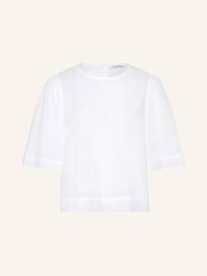 Soluzione Koszulka Z Dekoltem W Serek weiss