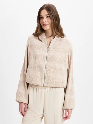 Someday Bluza damska - Noley Kobiety beżowy jednolity,
