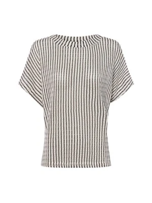 Someday Bluza damska - Umila Kobiety Bawełna czarny|biały w paski,