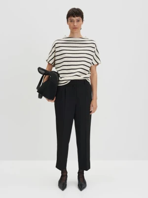 Someday Bluza "Usalina" w kolorze biało-czarnym rozmiar: 42