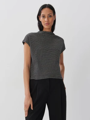 Someday Bluza w kolorze czarno-białym rozmiar: 40