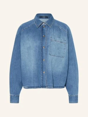 Someday Bluzka Jeansowa Zebru blau