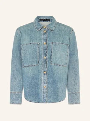 Someday Bluzka Jeansowa Zutie blau