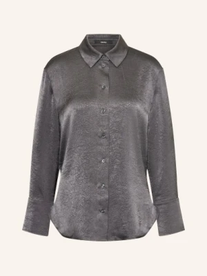 Someday Bluzka Koszulowa Zelara Z Satyny silber
