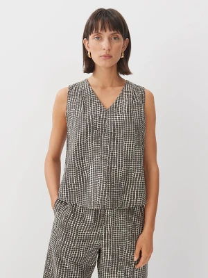 Someday Bluzka w kolorze biało-oliwkowym rozmiar: 38