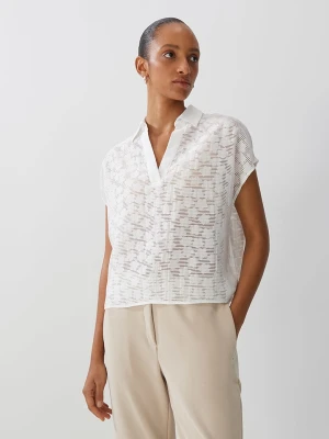 Someday Bluzka w kolorze białym rozmiar: 42
