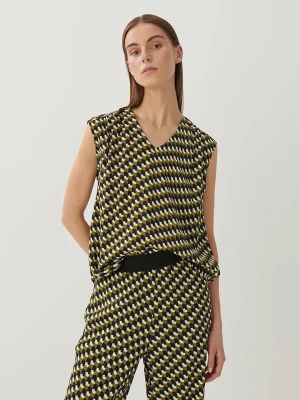 Someday Bluzka w kolorze oliwkowo-czarnym rozmiar: 40